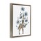 Stupell Industries Giraffe with Flower Blossoms Floating Frame, design by Cecilia Battaini